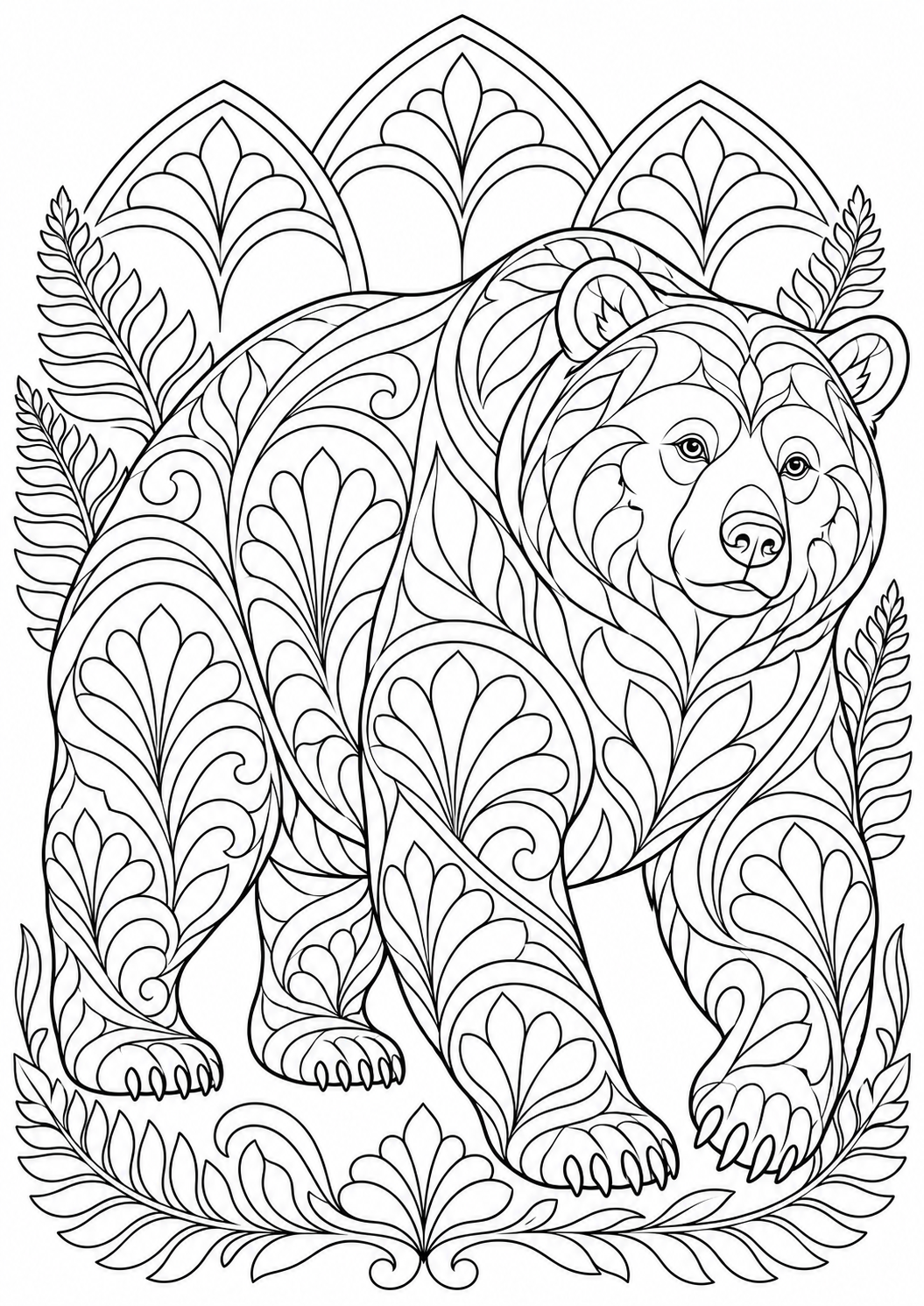 The bear of the forest