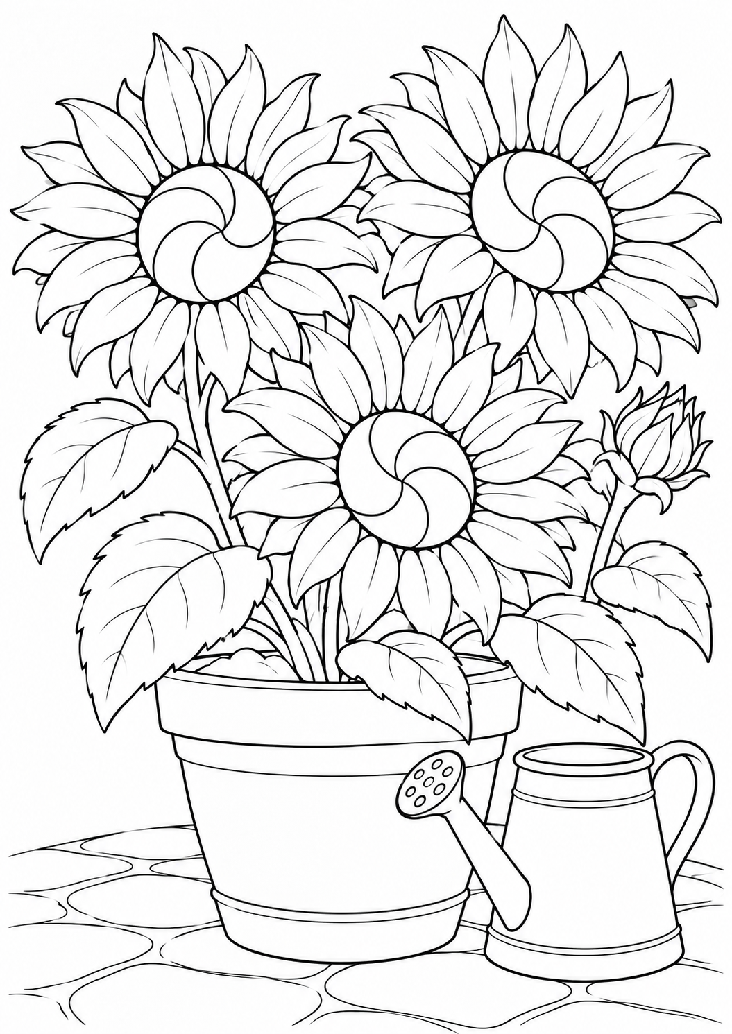 Sunny sunflowers