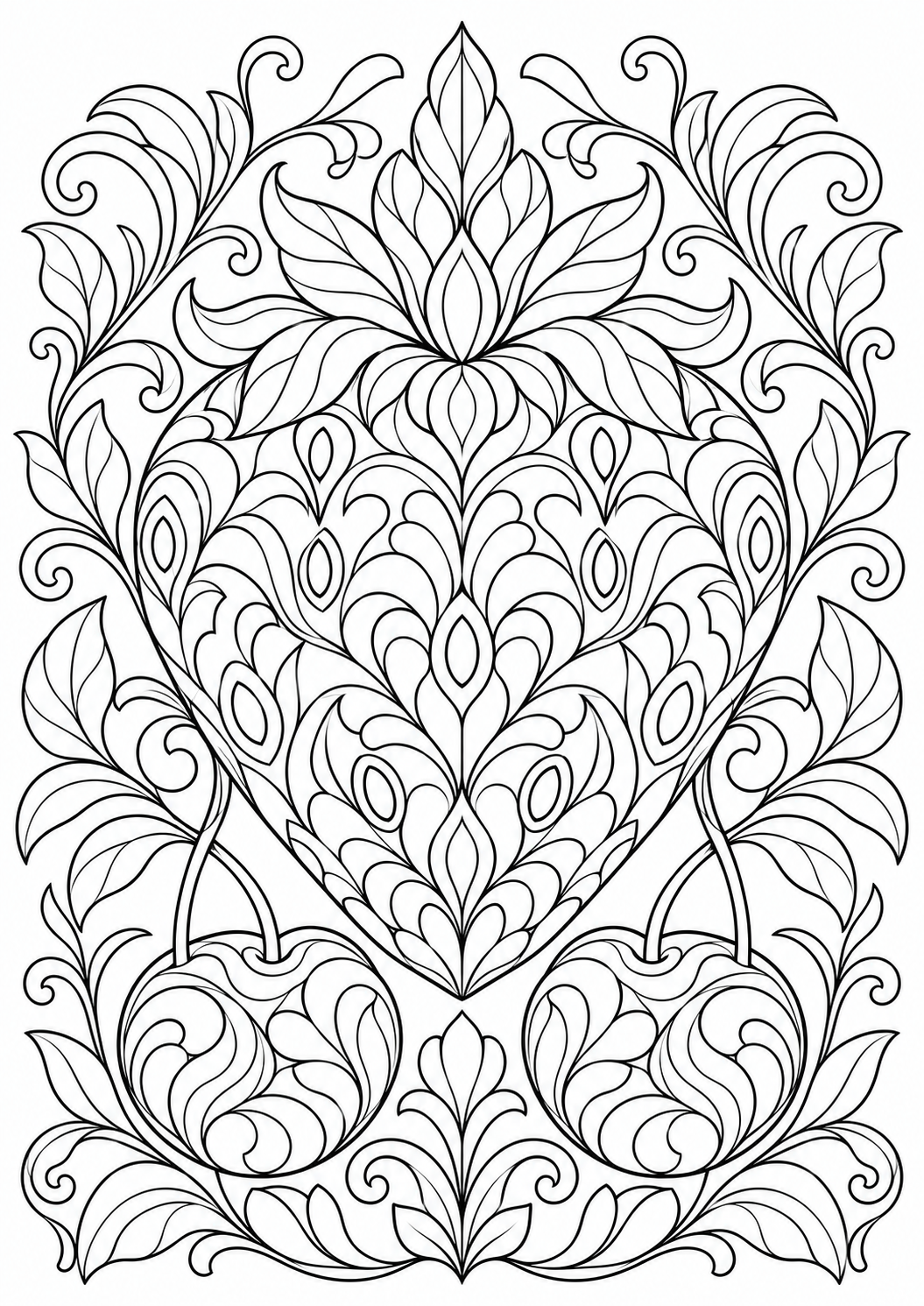 The ornamental strawberry