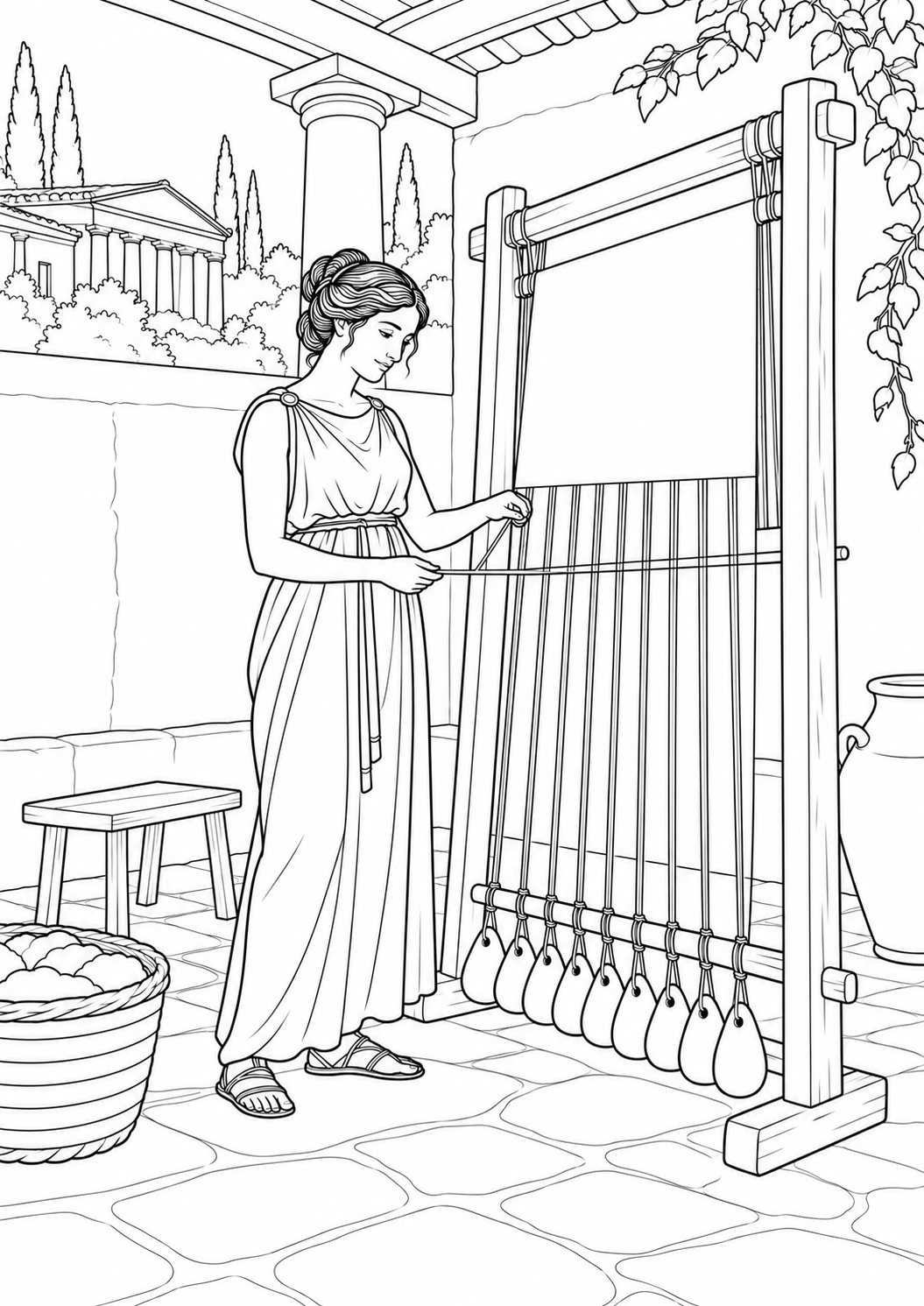 Weaving at home