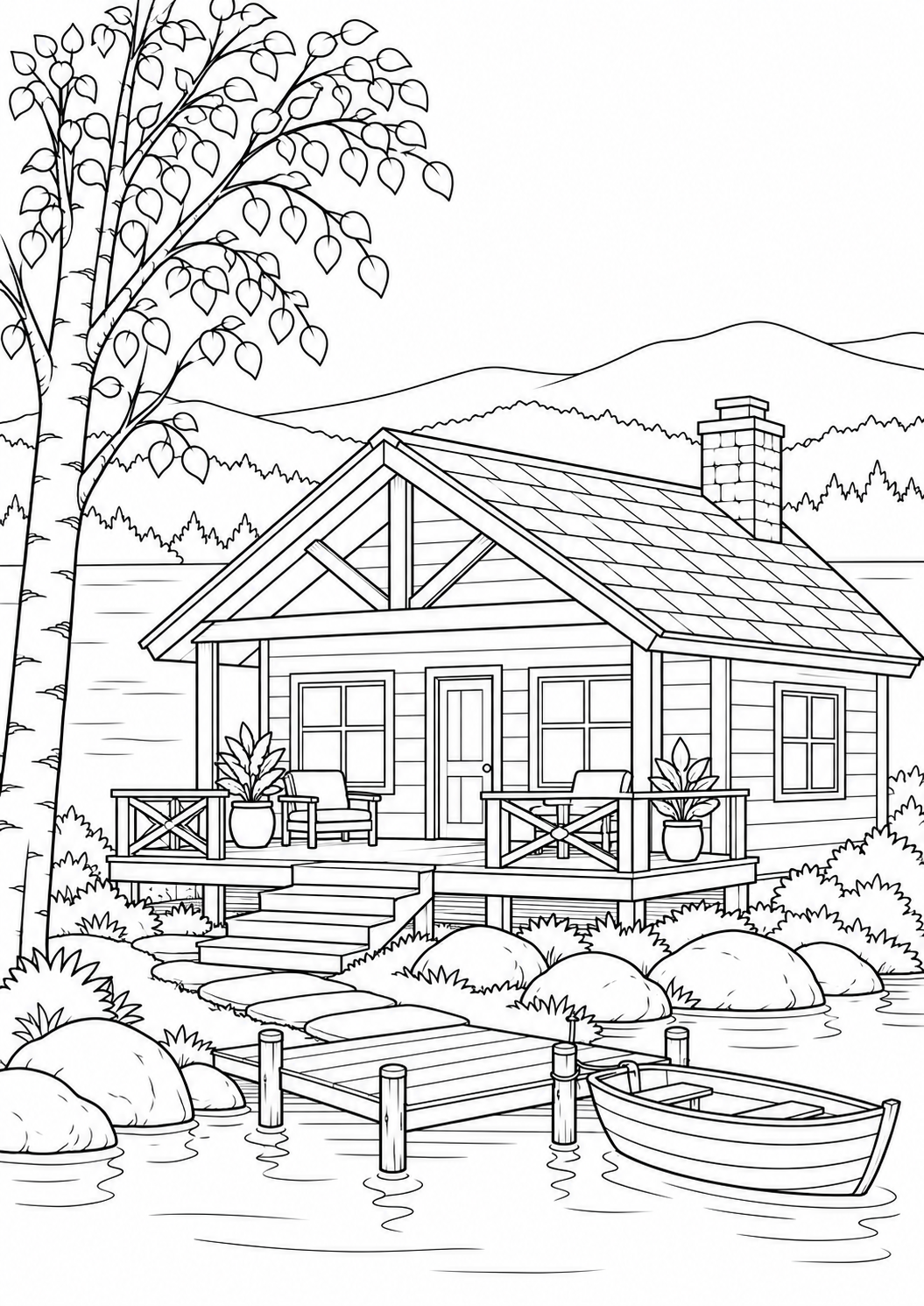 The cabin by the lake