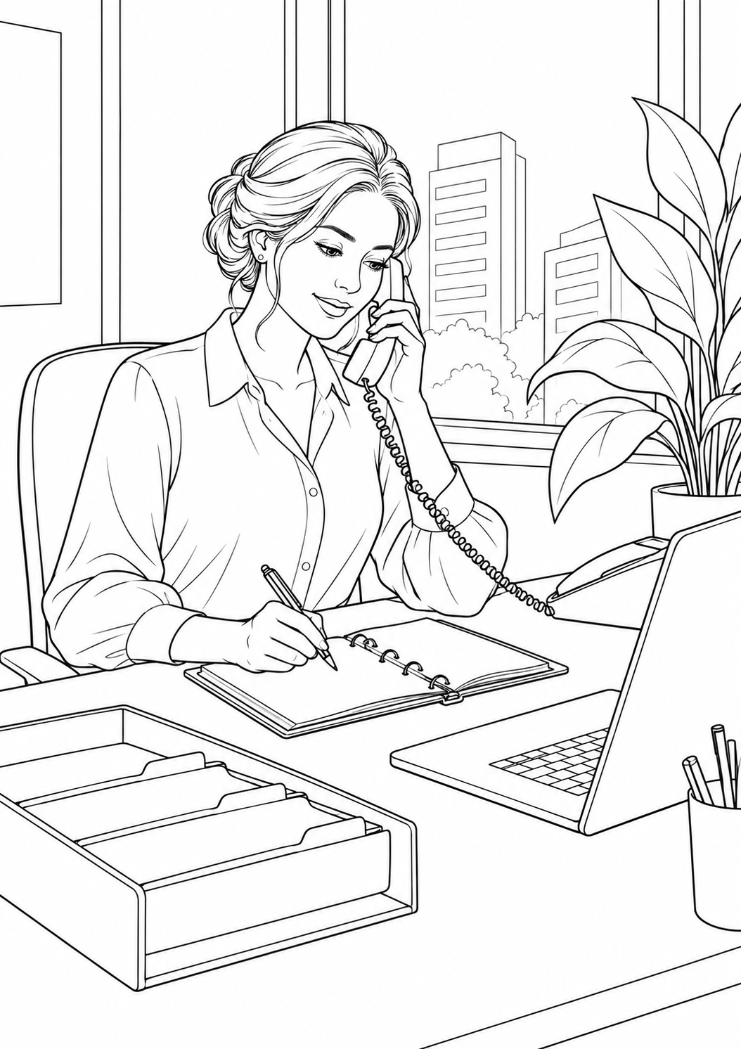 The secretary's office