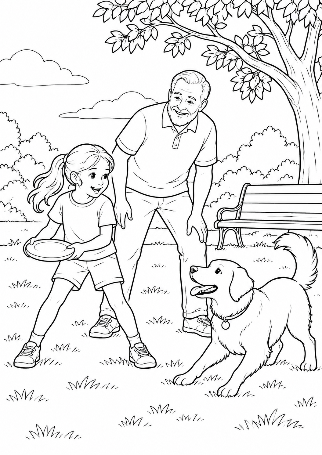 A frisbee in the park