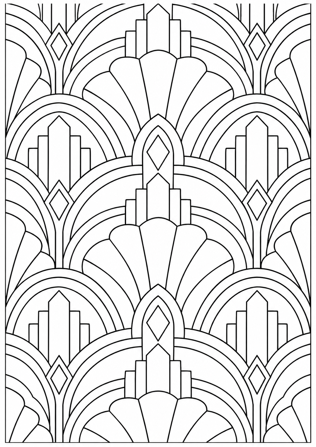 Art deco calm