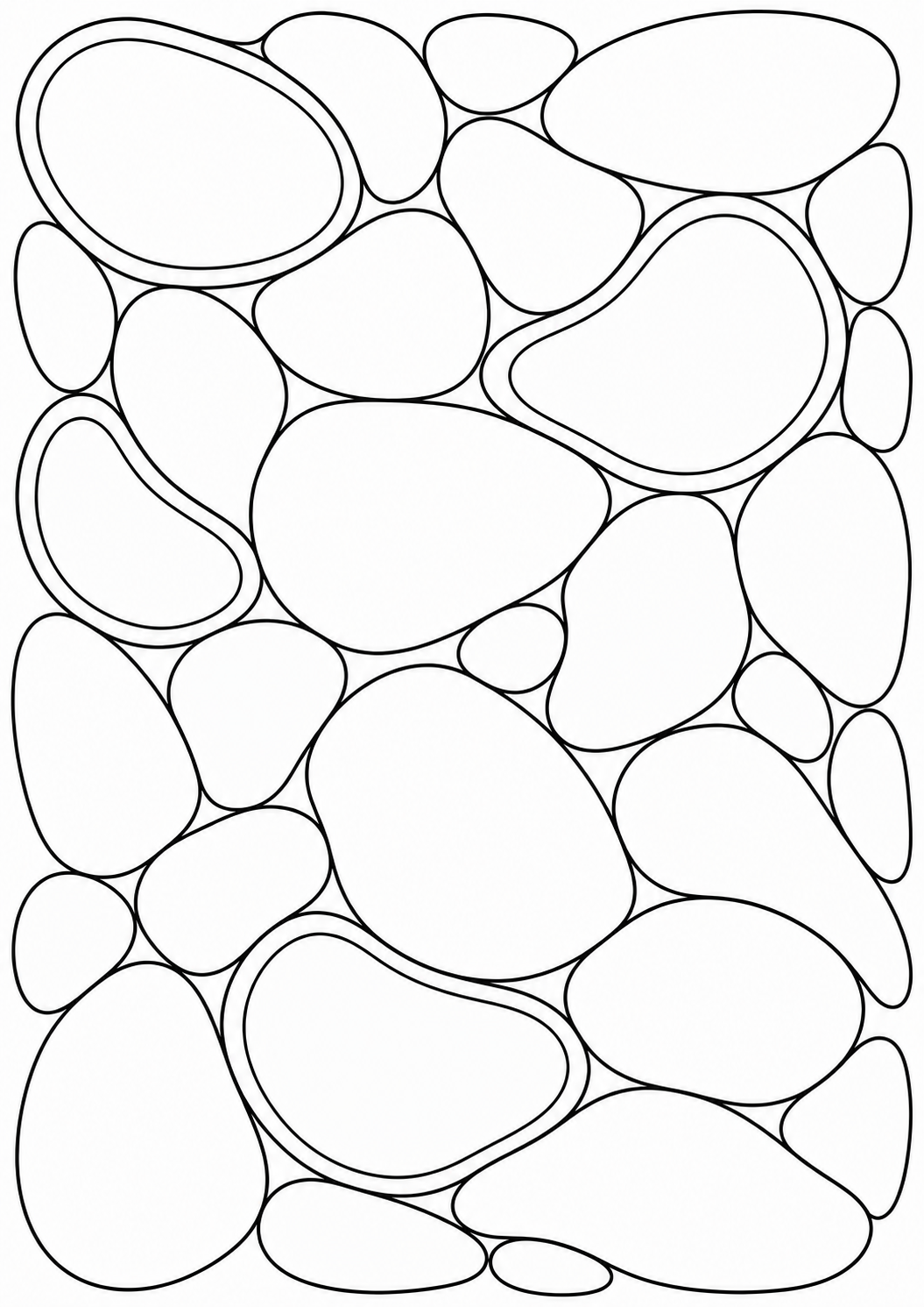 Smooth pebbles