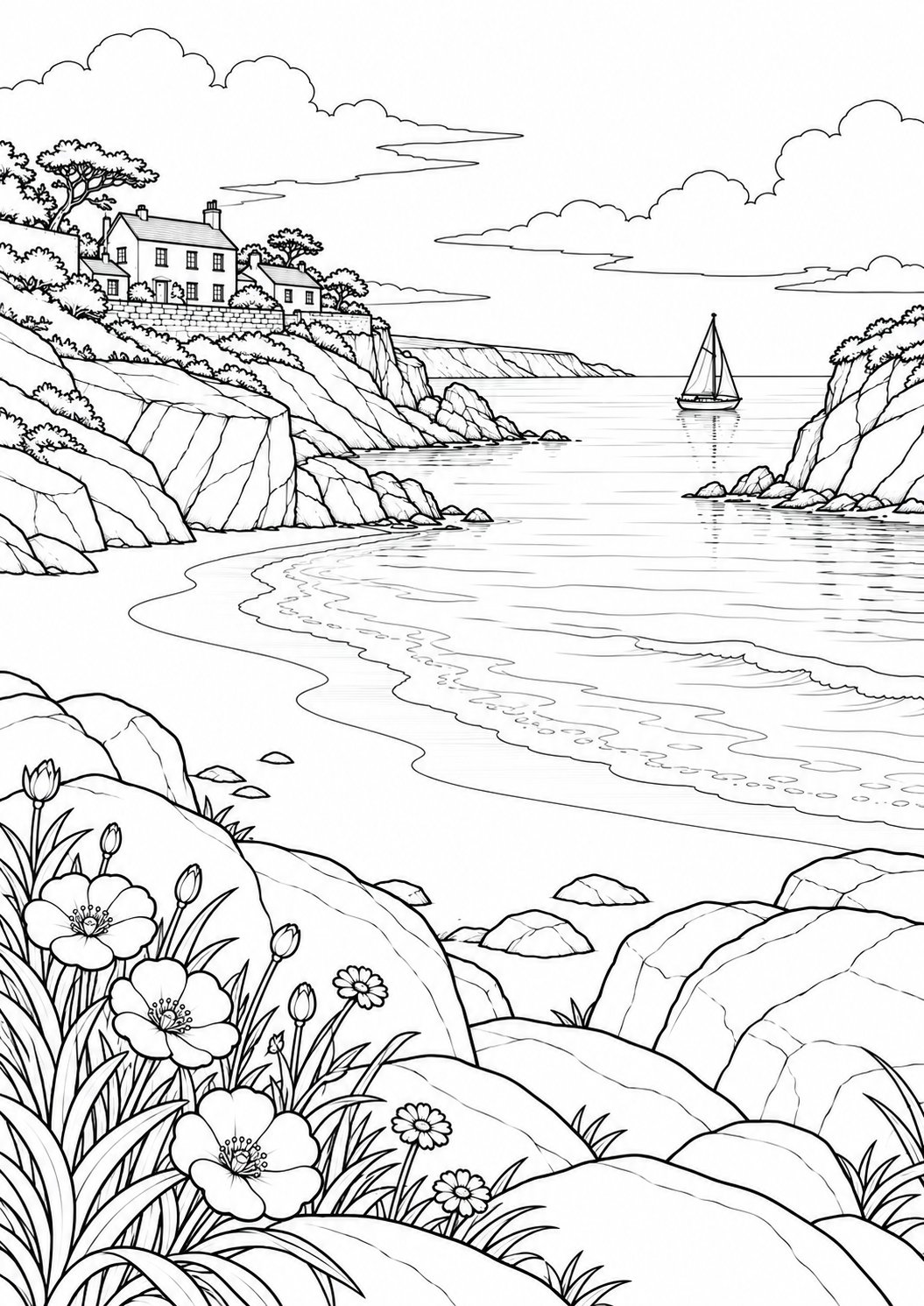 The quiet cove