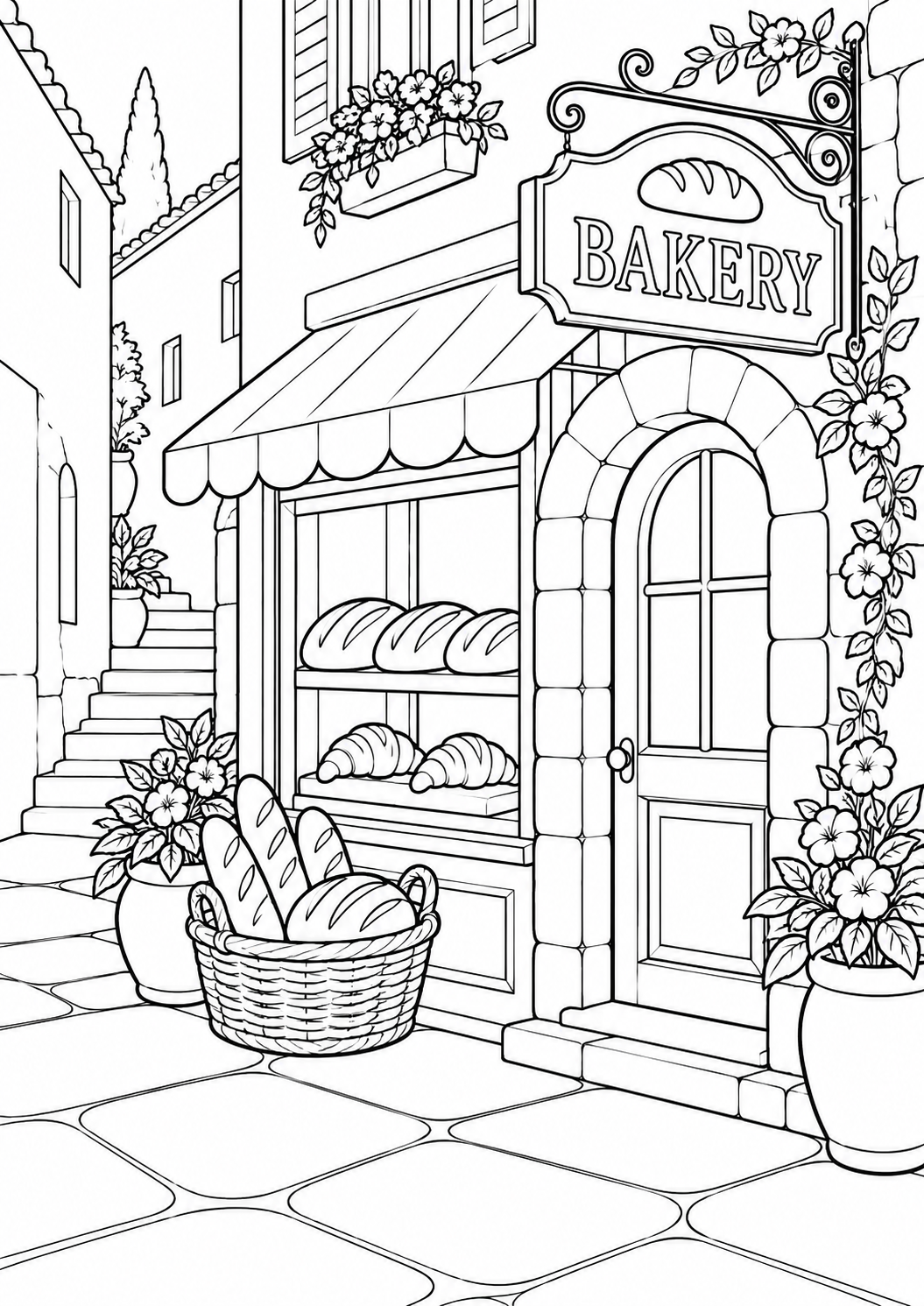 The bakery in the old lane