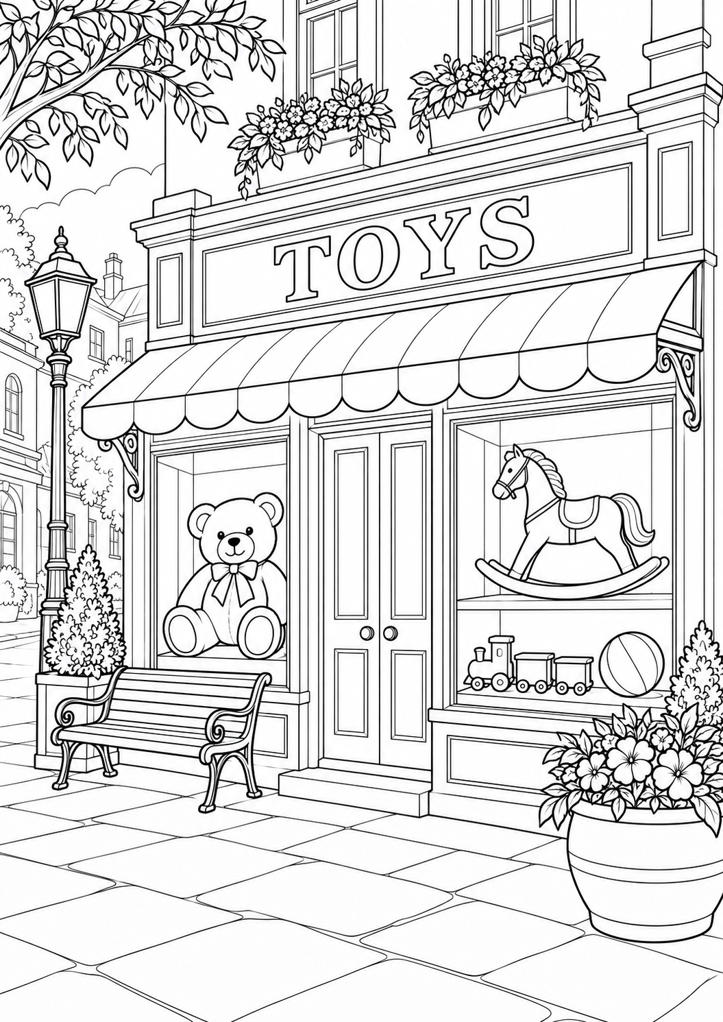 The toy shop on the promenade